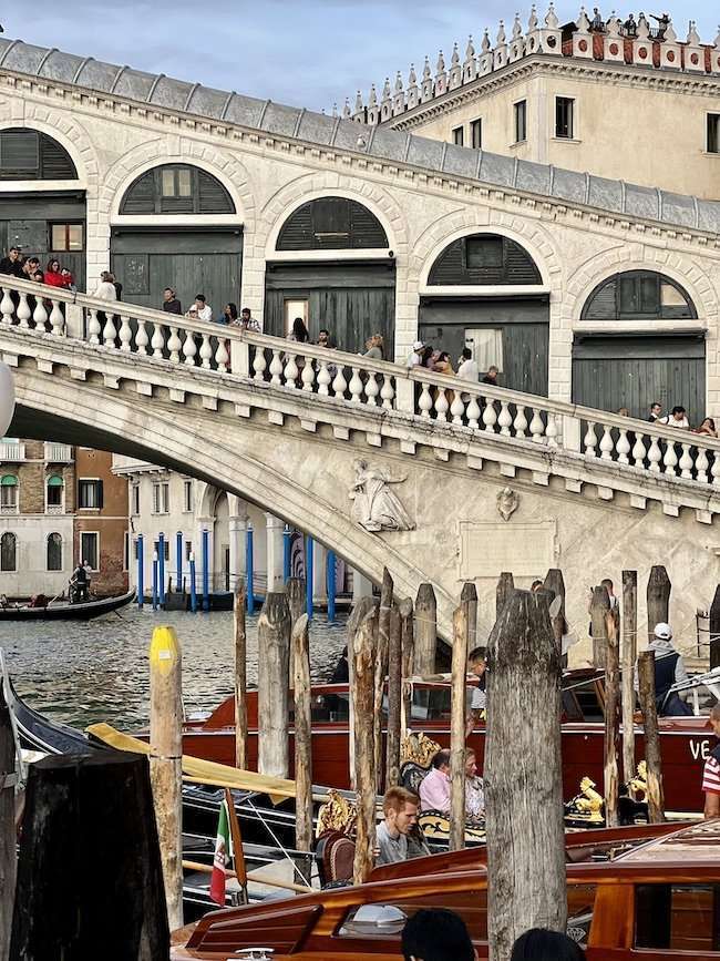 Venezia Ponte di Rialto sul Canal Grande